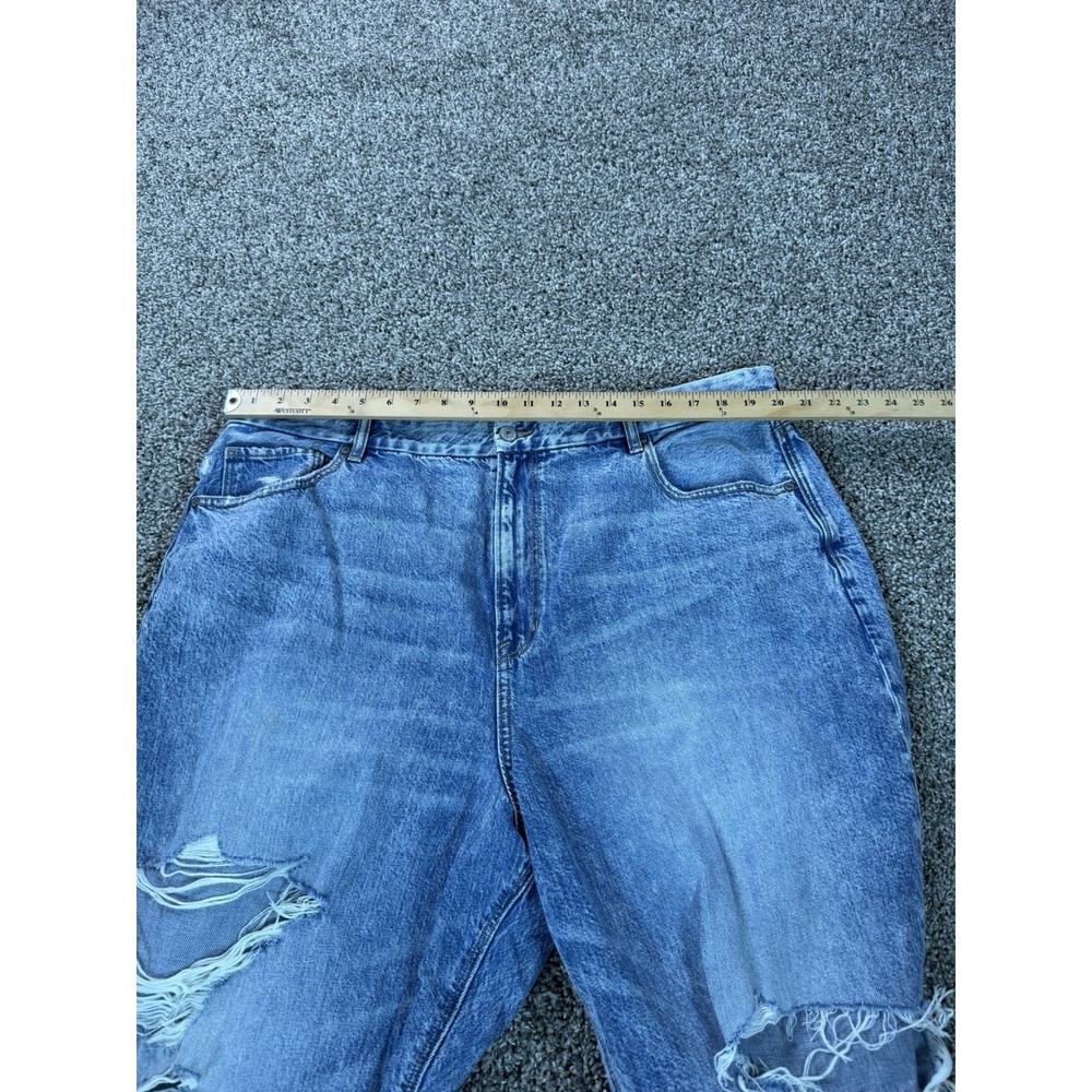 American Eagle Curvy Mom Jeans Women's Size 22 Blue - Picture 8 of 13